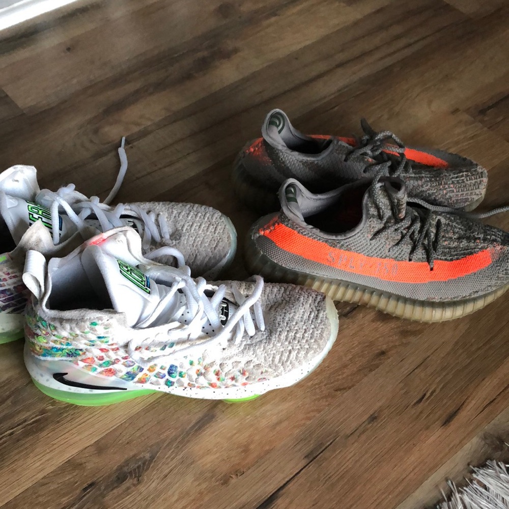 Boys shoe bundle - Lebron and Yeezy